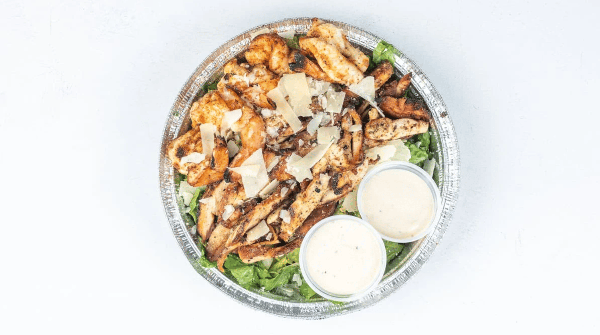 Seafood Loaded Baked Potato